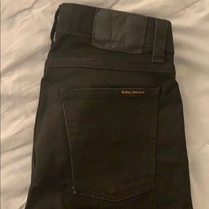 Washed Black Nudies - Tight Terry W29L34